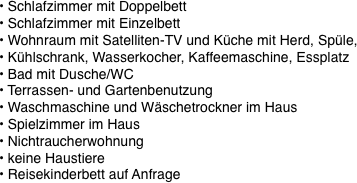 • Schlafzimmer mit Doppelbett